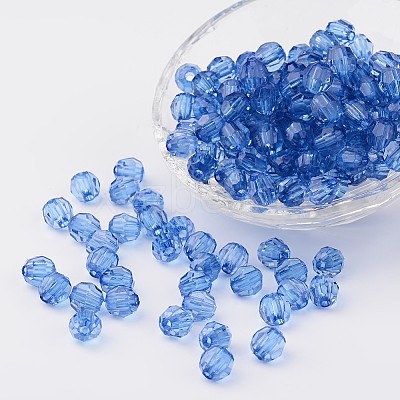 Transparent Acrylic Beads X-DB8mmC-31-1