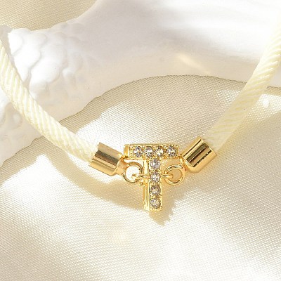 Adjustable Nylon Cord Bracelets BJEW-C096-01G-20-1