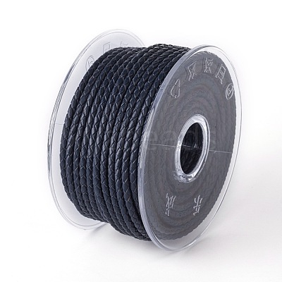 Braided Cowhide Cord WL-I003-3mm-D-14-1