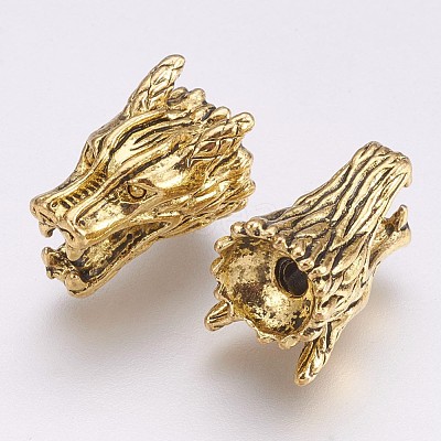 Tibetan Style Alloy Beads PALLOY-K234-04AG-1