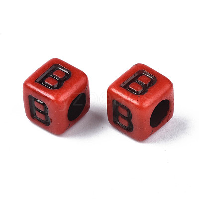 Craft Style Acrylic Beads MACR-S272-87-1