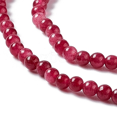 Natural White Jade Beads Strands G-C247-02B-1