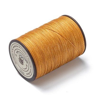 Round Waxed Polyester Thread String YC-D004-02C-009-1