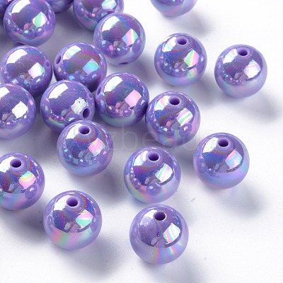 Opaque Acrylic Beads MACR-S370-D16mm-SS2114-1