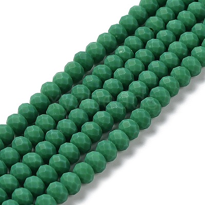 Glass Beads Strands EGLA-A034-P3mm-MD23-1