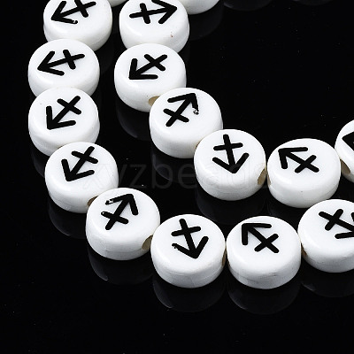 Handmade Porcelain Ceramic Beads Strands PORC-S502-032C-1
