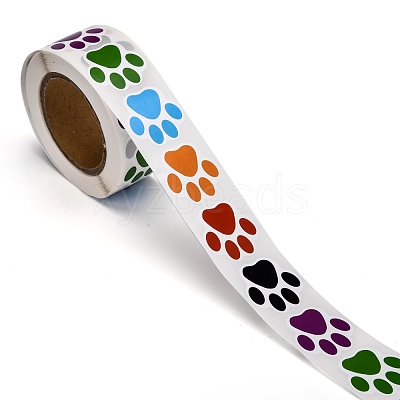 Self-Adhesive Paper Gift Tag Stickers DIY-G013-E01-1