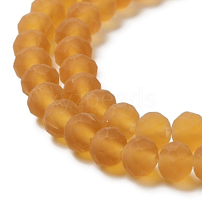 Transparent Glass Beads Strands X1-EGLA-A034-T4mm-MD04-1