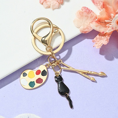 Alloy Enamel Keychain X1-KEYC-YW00026-04-1