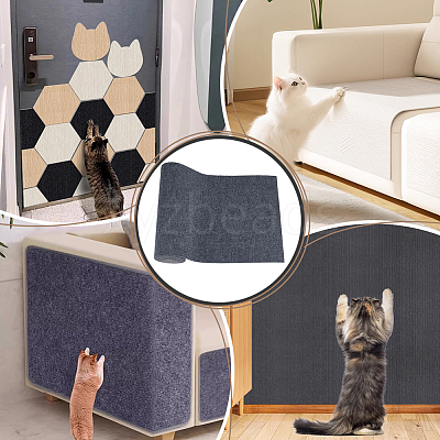 Polyester Anti Cat Scratch Furniture Protector Stickers AJEW-BC0010-63-1