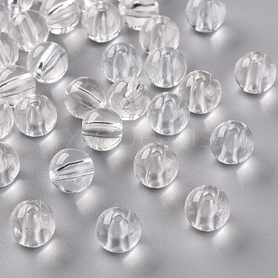 Transparent Acrylic Beads X-MACR-S370-A10mm-205-1