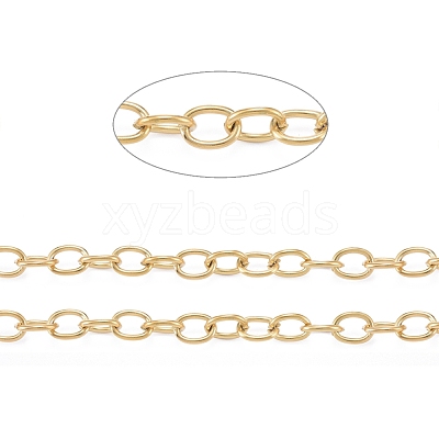 304 Stainless Steel Cable Chains CHS-F011-02A-G-1