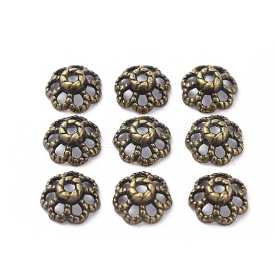 Tibetan Style Bead Caps MLF0761Y-1
