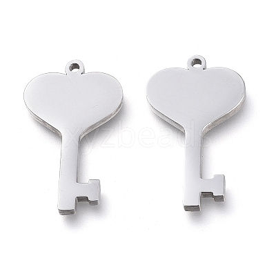304 Stainless Steel Pendants LS-STAS-WH0016-05-P01-1