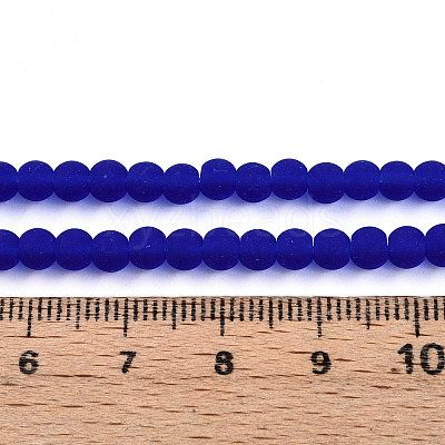 Transparent Glass Beads Strands LS-GLAA-T032-T4mm-MD16-1