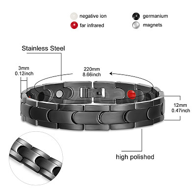 Stainless Steel Watch Band Bracelets JB651C-1