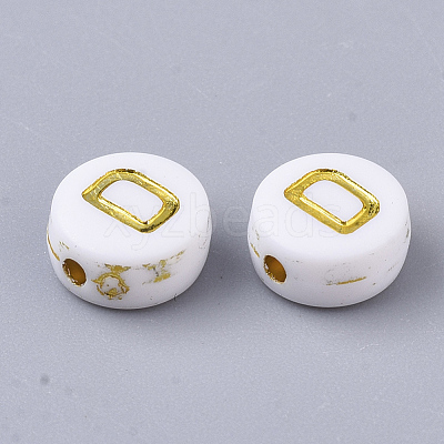 Plating Acrylic Beads X-PACR-R242-01D-1