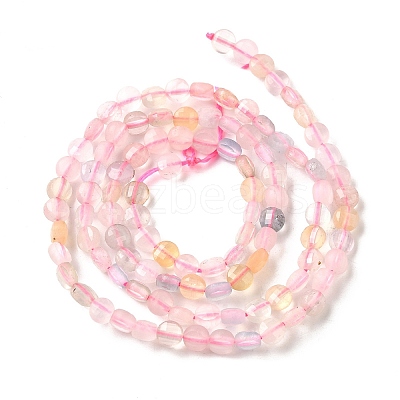 Natural Morganite Beads Strands G-C179-A4mm-10-1