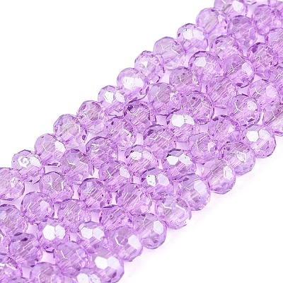Baking Paint Glass Beads Strands EGLA-Q120-A-A01-1