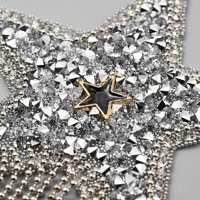 Star Resin Hotfix Rhinestone PATC-WH0001-79A-1
