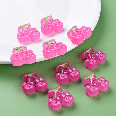 Transparent Acrylic Beads X-MACR-S374-04B-02-1