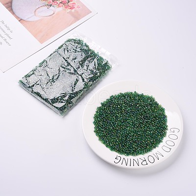 Round Glass Seed Beads SEED-A007-4mm-167-1