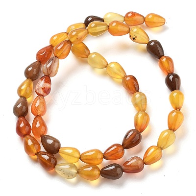 Natural Red Agate Beads Strands G-B106-A22-01-1