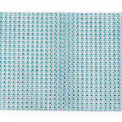 24 Rows Plastic Diamond Mesh Wrap Roll DIY-L049-05U-1