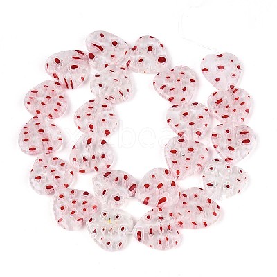 Handmade Millefiori Glass Beads Strands LAMP-T021-29A-1