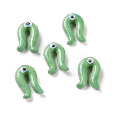 Handmade Evil Eye Lampwork Beads LAMP-E026-03C-1