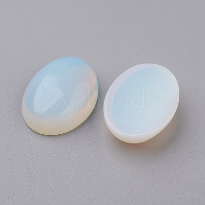 Opalite Flat Back Cabochons G-G741-13x18mm-22-1