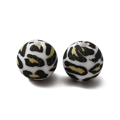 Silicone Beads SIL-WH0001-29C-1