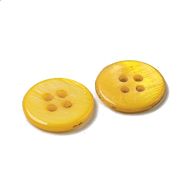 Freshwater Shell Buttons SHEL-C005-02G-1