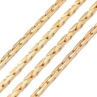 Brass Boston Link Chains X-CHC002Y-G-NR-1