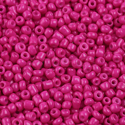 Baking Paint Glass Seed Beads SEED-S002-K24-1