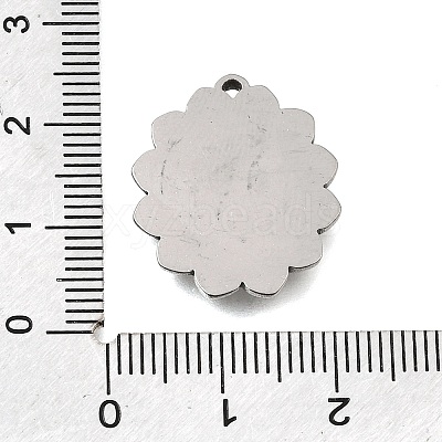 304 Stainless Steel Pendants SA-CBAF4B0-02P-01-1
