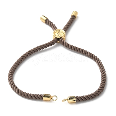 Cotton Cord Bracelet Making KK-F758-03-06-G-1