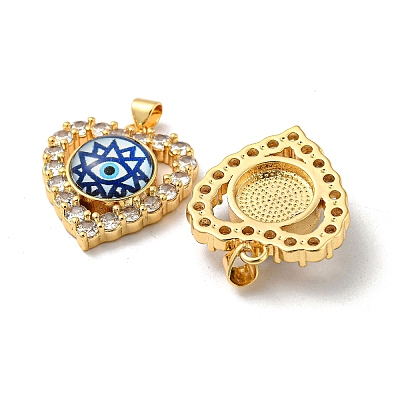 Real 18K Gold Plated Brass Pendants KK-L209-005G-02-1