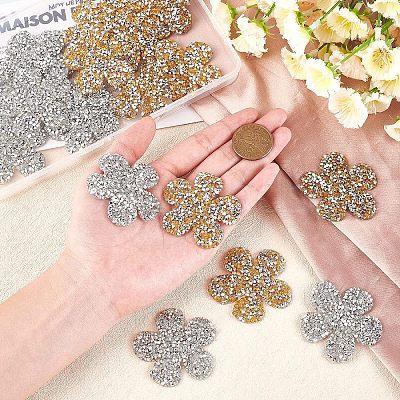 Glitter Hotfix Rhinestone DIY-FG0001-71-1