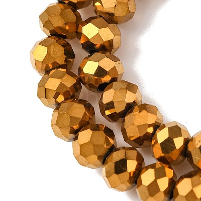 Electroplate Transparent Glass Beads Strands EGLA-A034-T4mm-UA01-1