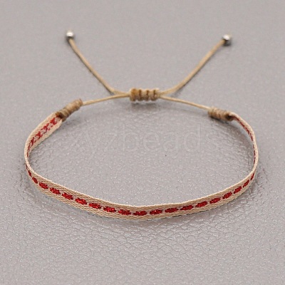 Vintage Bohemian Cotton Cord Braided Bracelets HL6263-4-1