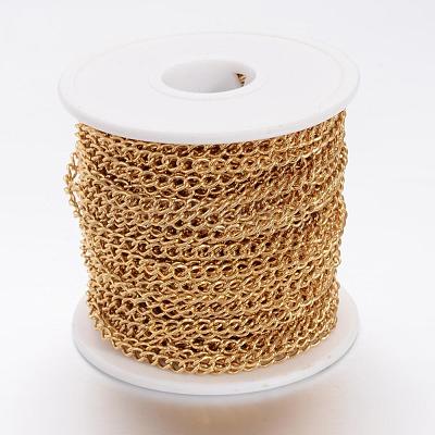 Ion Plating(IP) 304 Stainless Steel Twisted Chains CHS-H007-24G-1