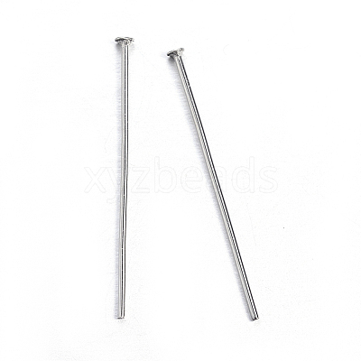 Non-Tarnish 304 Stainless Steel Flat Head Pins X-STAS-L238-006D-P-1