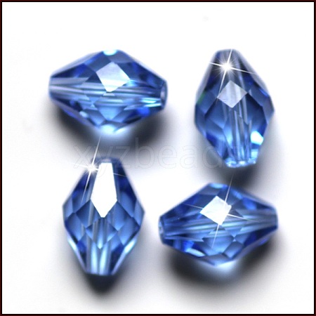 Imitation Austrian Crystal Beads SWAR-F054-11x8mm-14-1