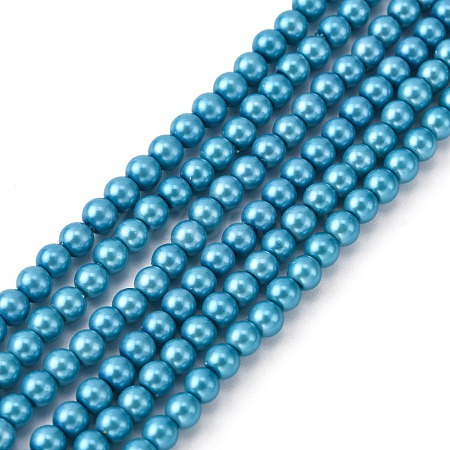 Grade A Glass Pearl Beads HY-J001-4mm-HX024-1
