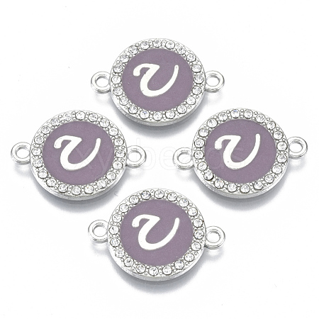 Alloy Enamel Links Connectors ENAM-TAC0003-01S-01U-1