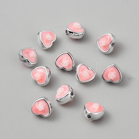 Opaque Acrylic Beads OACR-TAC0015-08A-1