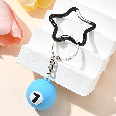 PVC Keychain HJEW-YW00041-07-1