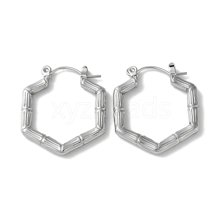 304 Stainless Steel Hoop Earrings STAS-Z052-10P-1