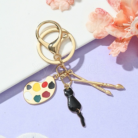 Alloy Enamel Keychain X1-KEYC-YW00026-04-1